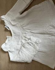 Blouse Okaidi 3A blanche 