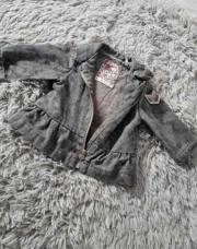 Veste mi saison Fille IKKS, Veste tirette Kaki rose, taille 6 mois