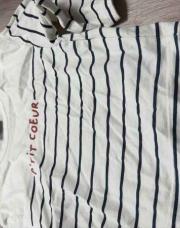 Sweat-shirt 6 mois petit coeur