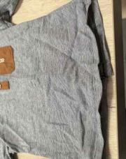 Sweat-shirt 6 mois bleu camel