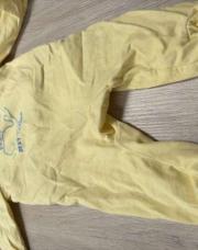 Pyjama d’été trois mois jaune