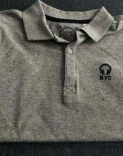 Polo C&A neuf gris 