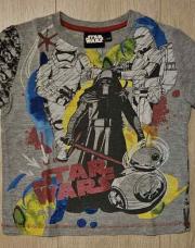 T-shirt MC gris STARWARS taille 3/4ans