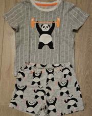 Pyjama MC et short Panda HEMA taille 5/6ans