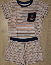 Pyjama MC & short marin VERITAS taille 5/6ans