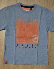 T-shirt MC bleu portland JNJOY 6ans