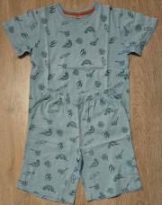 Pyjama MC et Short vert caméléon 5/6ans