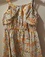 Robe a bretelles motif zebre et tigre NOUKIES 3ans