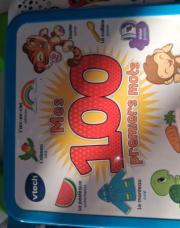 Livre animé Mes 100 premiers mots Français Anglais