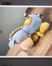 Peluche Playgro bleue 