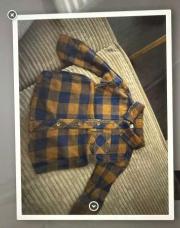 Chemise à carreaux 80