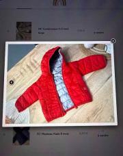 Manteau rouge Obaibi 12M