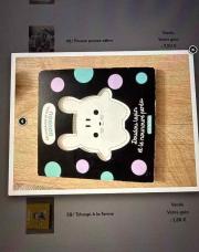 Livre doudou lapin 