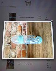 Biberon neuf bleu Béaba 