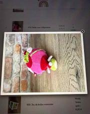 Balle rose lilliputiens 