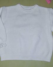 Pull Zara Blanc - taille 2 ans - 92 cm