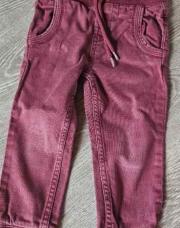 Pantalon bordeau okaidi 86 cm