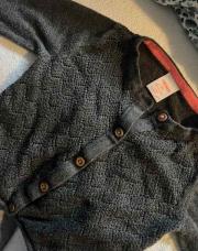 Gilet léger gris foncé taille 80 hema 