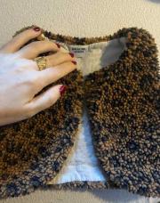 Gilet sans manche léopard tape à l’œil six mois 