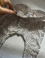 Legging next blanc pois noirs 3-6 mois