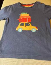 T-shirt marine voiture 5ans Kite