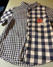 Chemise grands et petits carreaux 6ans Sergent major