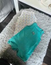 Ensemble 2 pièces Garçon, 2 combi bleu blanc