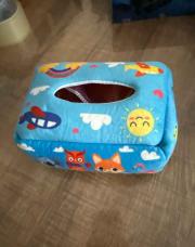 Boîte à mouchoirs sensorielle