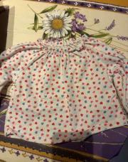 Blouse cœurs 12mois