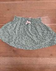 Jupe fleuri verte vertbaudet