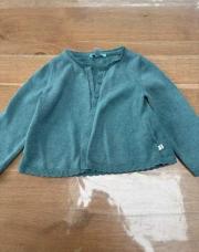 Gilet turquoise obaibi