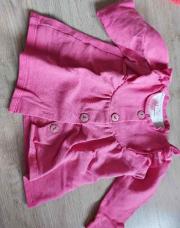 Blouse rose 12 mois