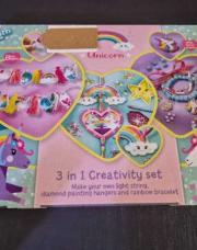 3 en 1 set de créativité Licorne - neuf