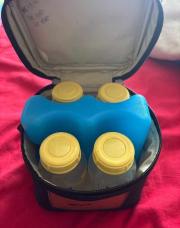 Sac isotherme Medela + 4 biberons