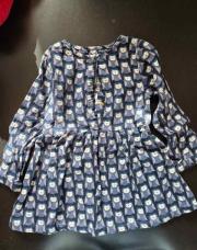 Robe bleu 3 ans