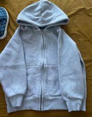 Gilet gris chiné