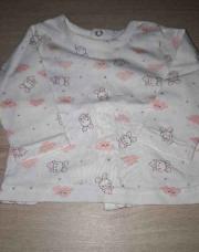 Haut petit lapin nuages 1 mois Bub'l 