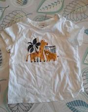 T shirt girafe kiabi 12M