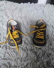 Chaussures Bébé Garçon, Chaussures de marche grises jaunes