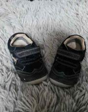 Chaussures Bébé Garçon, Chaussures de marche bleues foncées scratch 