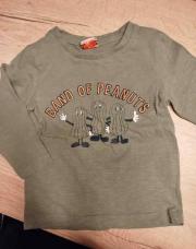 Blouse lges manches peanuts 2 ans