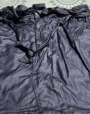 Jupe noir en cuir 50