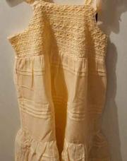 Robe à brettelles saumon TAO 5ans