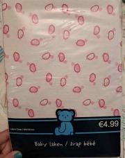 Drap bebe 120x150 neuf 