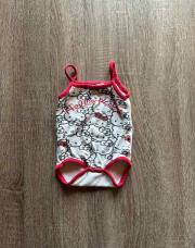 Bodie Hello kitty fine bretelle taille 3/6 mois 
