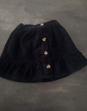 Jupe velours marine 3ans