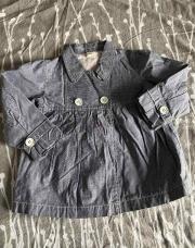 Veste fine jean impermeable 2/3ans 