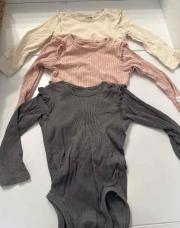 Lot de 3 bodys long 80CM 
