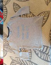 Blouse grise grandir TQF 6 mois 