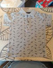 Polo gris skate t74 